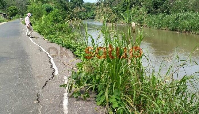 Miris ! Eks Jalan Lintas di OKU Tidak Ada yang Peduli