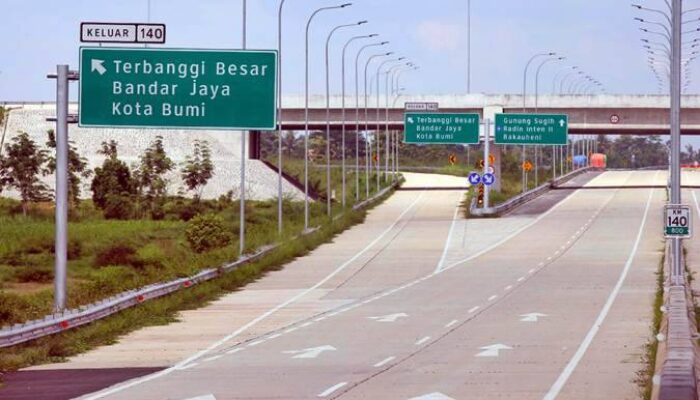 Tarif Tol Terbanggi – Bakauheni Naik