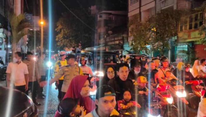 Polres OKU Amankan Malam Takbiran Idul Adha