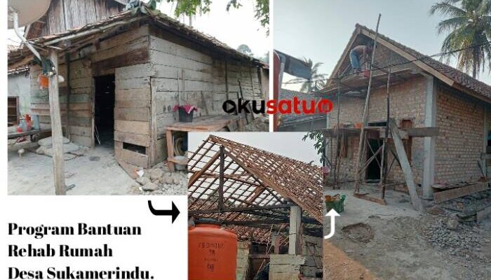 Satu Tahun Empat Rumah Dibantu Rehab