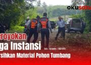 Tiga Instansi Main “Keroyok”,  Ada Yang Bawa Alat Potong