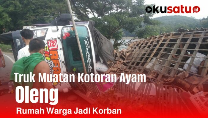 Truk Sarat Muatan Timpa Warung Kopi, Pemilik Warung Luka-luka