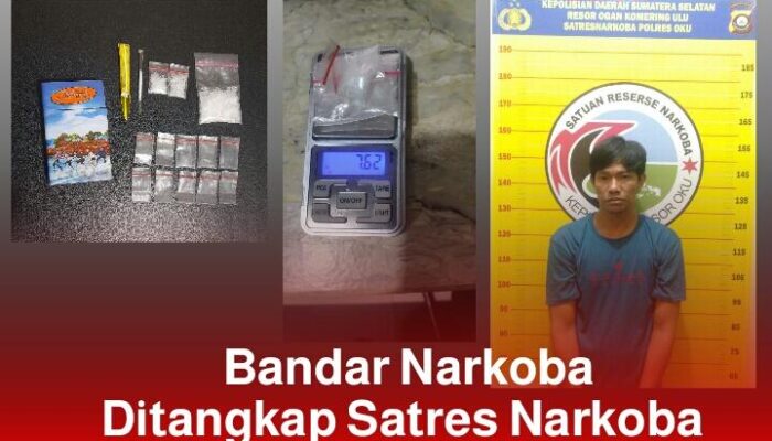 Bandar Narkoba Asal Saung Naga di Penjara