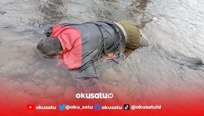 Guru SD Honorer Hilang, Di temukan Ngapung di Sungai Desa Keban Agung