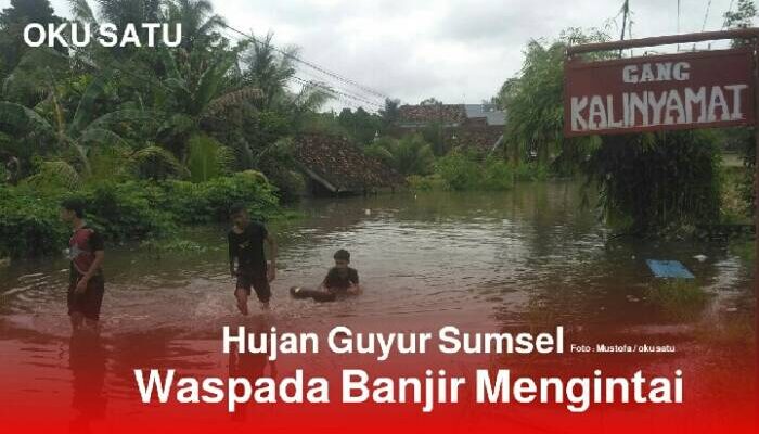 Hujan Terjang Sumsel, Kemarau Berakhir ?