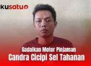 Ngomongnyo Pinjem Sepeda Motor, Eh Dak Tahunyo Digadaikan, Warga Saung Nago Masuk Sel