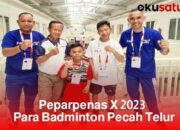 Para Badminton Pecah Telur di Peparpenas X di Palembang