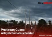 Sembilan Wilayah di Sumsel Berpotensi Hujan, Awas Perubahan Cuaca Mendadak