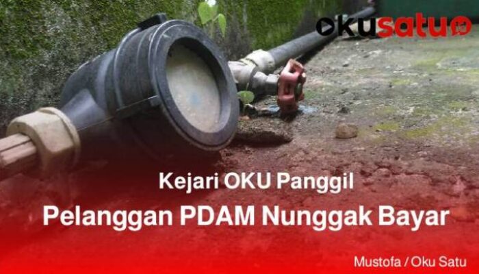 Nunggak Bayar PDAM, Kejari OKU Turun Tangan