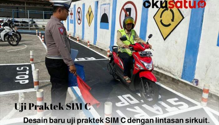 Lintasan zigzag dan angka 8 Dihapus, Ini Kemudahan Lain Bikin SIM C di Polres OKU