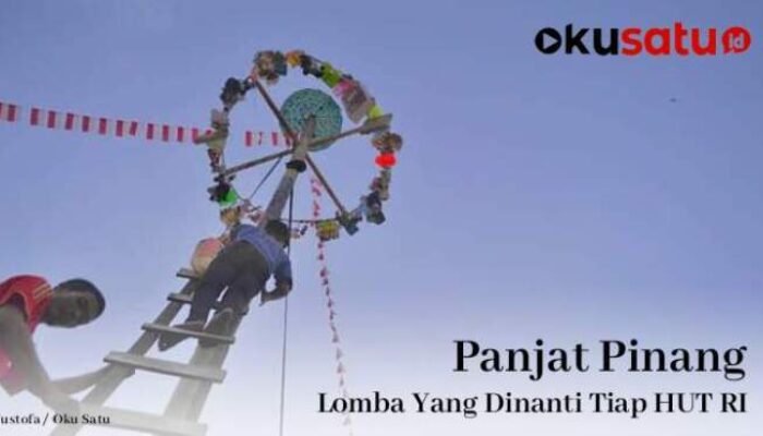 Panjat Pinang Seru dan Menggembirakan, Ini Makna Dibaliknya