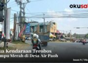 Terobos Lampu Merah,  Tabrak Aturan Tuh 