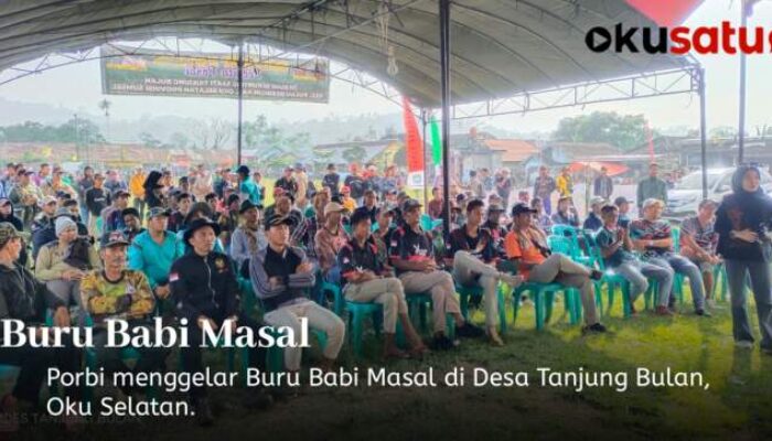 Berburu Babi Massal di Desa Tanjung Bulan, Kades Sebut Ajang Silaturahim