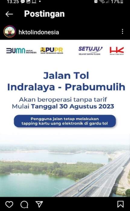 tol prabumulih-indralaya