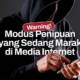 modus penipuan online