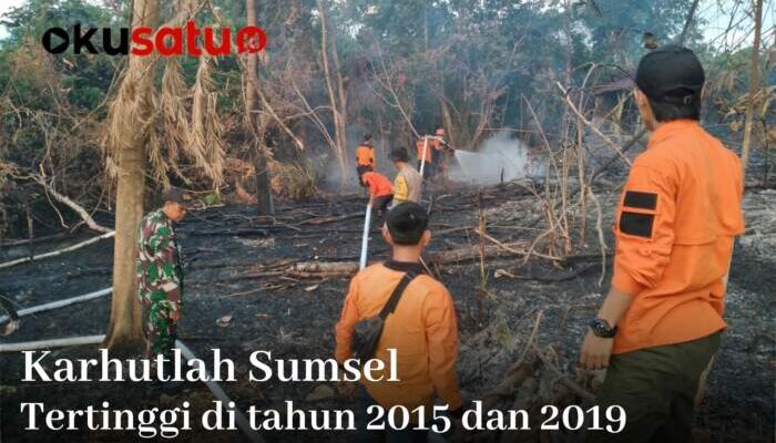 Karhutlah di Sumsel Tertinggi 2015 dan 2019, Antisipasi Kekeringan BPBD Bakal Suplai Air Bersih