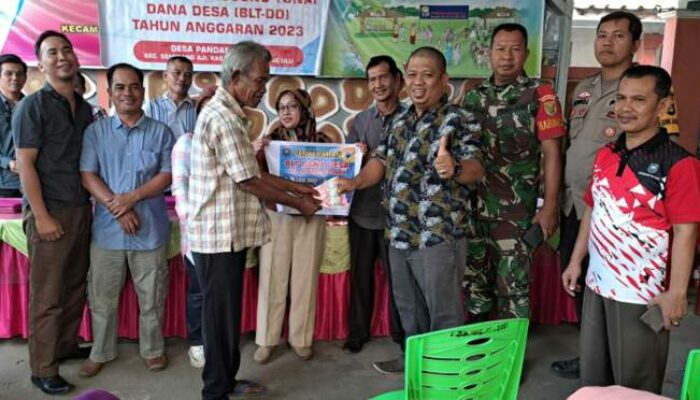 BLT Desa Pandan Dulang Digelontorkan, Begini Respon Warga