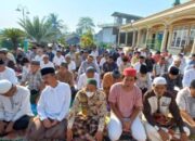 Jamaah Masjid Al-Qohar Baturaja Permai Salat Istisqo