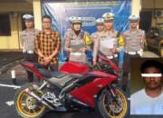 Colong Motor di Lampung, Pulang Kampung Buat Jual Motor Curian, Tapi Keburu Terjaring Razia Di OKU Timur, Katanya Buat Judi Slot