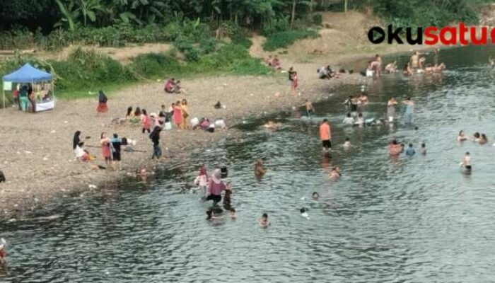 Sungai Ogan Bak Wisata Pantai, Warga Sarankan Lomba Perahu Bidar