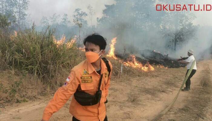 Satgas Karhutlah OKU Terima Laporan Kebakaran Tiap Jam, Ribuan Hektar Ambyar