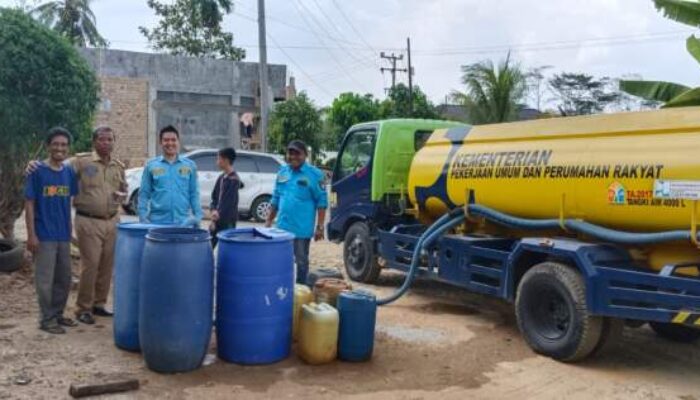 PDAM OKU Bantu 4 Ribu Liter Air Bersih