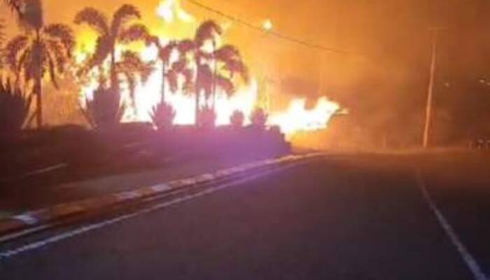 Komplek kantor Pemkab OKU Selatan Terbakar, Warga Heboh