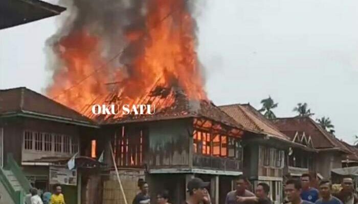 Tiga Rumah di Desa Jagaraga Terbakar, Dua Rumah Rata dengan Tanah