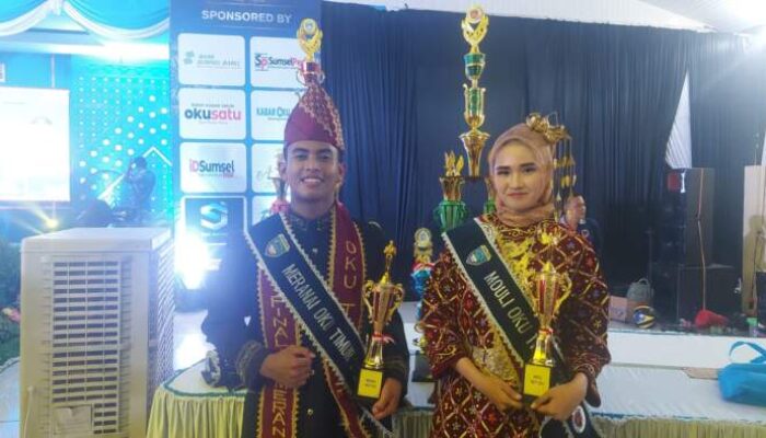 Syifa Syarahvina dan Ivan Maulana Terpilih Sebagai Mouli Meranai OKU Timur 2023