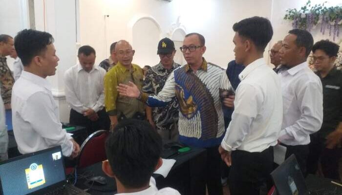 Tes CAT Peserta Calon PPPK OKU  Dipantau Pj Bupati OKU