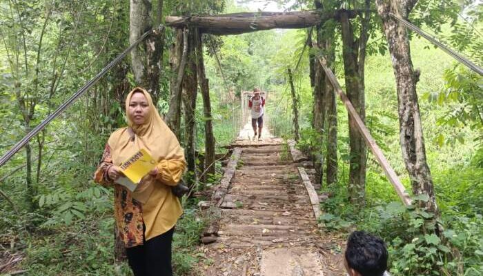 Jembatan Urat Nadi Petani di Desa Ulak Pandan Diperbaiki Tahun Depan