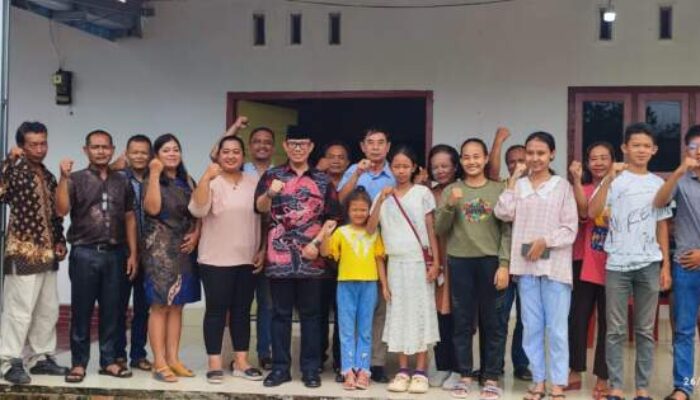 Sambangi Gereja Katolik Santa Maria Lubuk Raja, Ini Yang Diungkap H Teddy