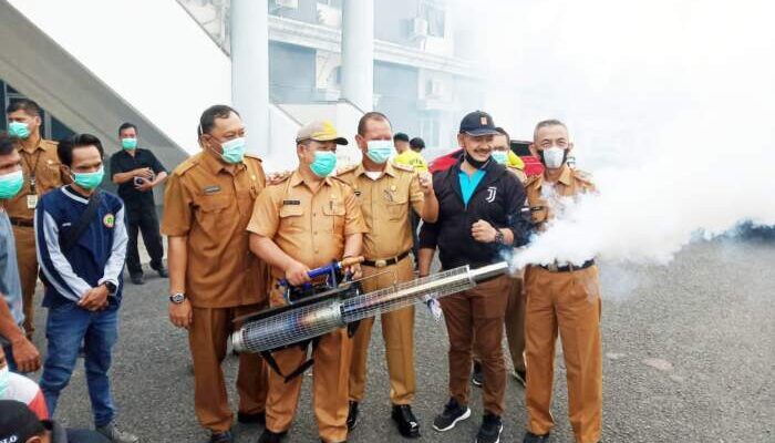 Mesin Terbatas, Fogging Nyamuk DBD Bergiliran di OKU