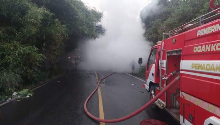 Mobil yang Terbakar di Batukuning Ternyata Milik Herkules, Begini Kronologisnya