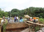 Jalan Putus, Jalan Pemkab Kerap Banjir, Sekda OKU Selatan Minta Cari Solusi