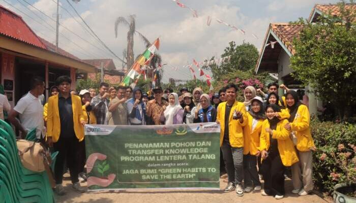 Aksi Jaga Bumi: Kolaborasi Pertamina dan Universitas Sriwijaya dalam World Cleanup Day dengan Penanaman Pohon dan Transfer Knowledge Program Lentera Talang