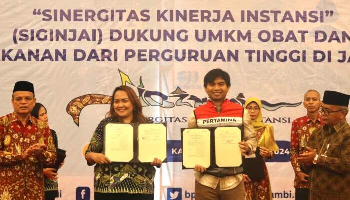 Inovasi Pertamina dan BPOM Jambi Mendorong UMKM Berkualitas Tinggi dan Berdaya Saing