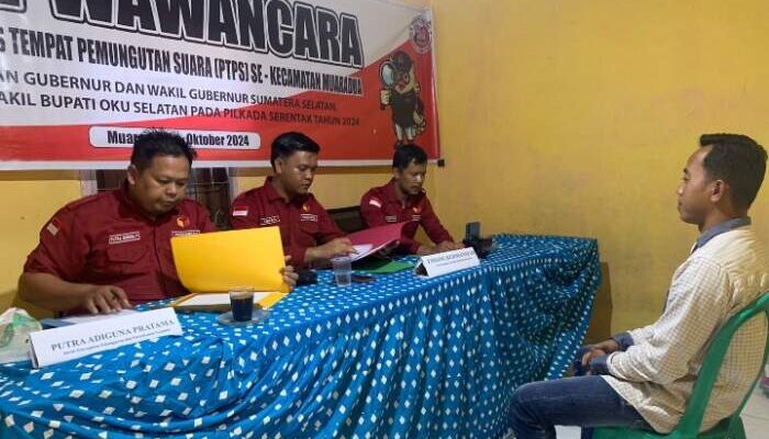 Belasan Peserta Absen, PTPS Tunggu Pelantikan