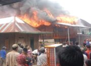 Rumah Terbakar, Empat Rusak Berat, Empat Rusak Ringan di Ulu Danau,  Begini Kronologinya