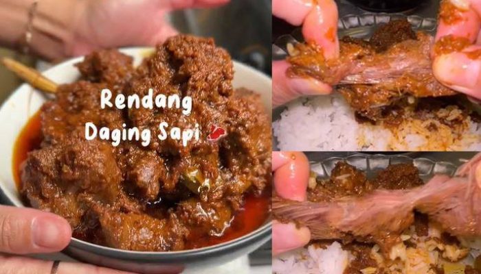 Resep Rendang Sapi Lembut dan Empuk, Sajian Khas Minang Paling Dicari