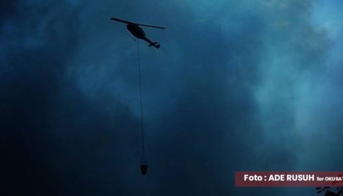 BNPB Tarik Lima Helikopter dari Sumsel, 4 Unit Tertinggal