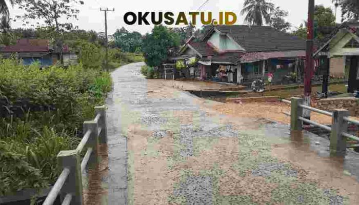 Sungai Ogan Terdampak Hujan, BPBD OKU : Banjir Nihil