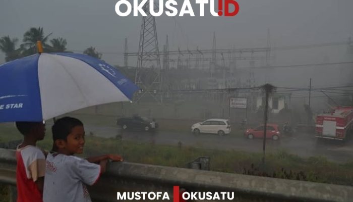 Sebelas Wilayah di Sumsel Diguyur Hujan Deras, dì OKU Raya Petang Nanti