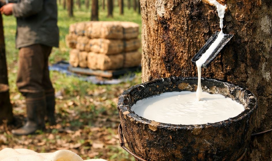 Petani karet Sumsel mengolah bokar berkualitas di tengah kenaikan harga karet global