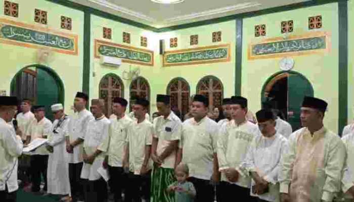 Aiptu Hadi Suhendra,Bhabinkamtibmas Polsek Semidang Aji, Jabat Ketua DKM Ar Raudho