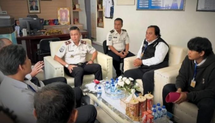 Sat Intelkam Polres OKU Sambangi Rutan Baturaja, Ada Apa ?