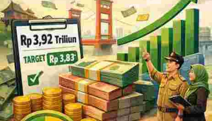 Pajak Daerah Sumsel 2025 Lampaui Target