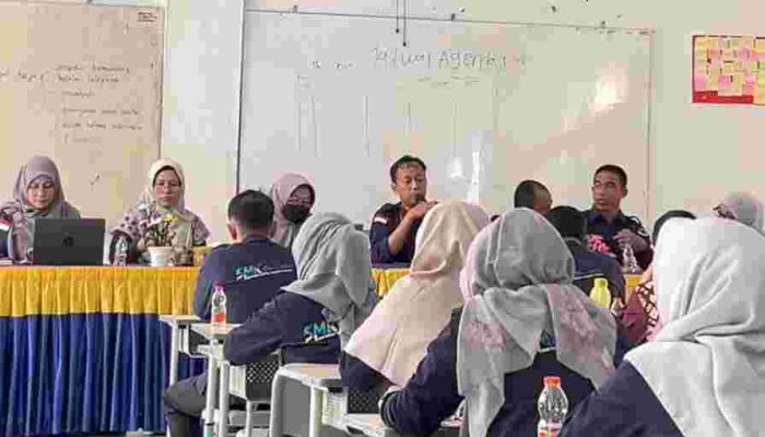 Jajaran SMKN 1  OKU Bahas Awal Semester Genap