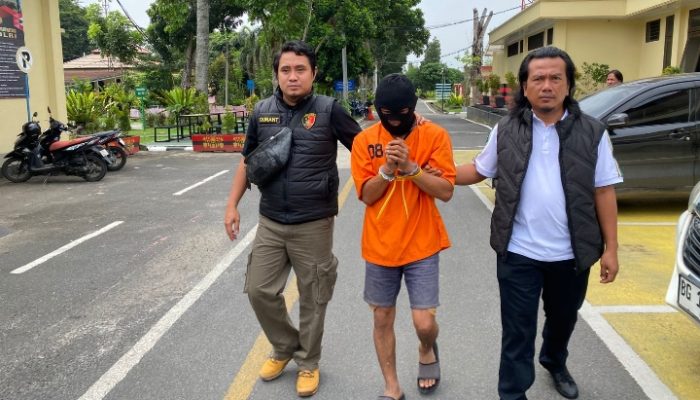 Leher Warga Oku Timur Ditembak Tiga Kali, Pinggang Ditusuk, Pelakunya Warga OKU Selatan Diringkus di Lampung