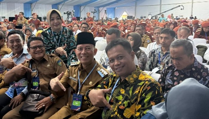 Hadiri Peresmian Sekolah Rakyat, Bupati OKU Disapa Langsung Presiden Prabowo